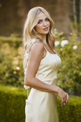 Ellapink Luxe Satin Dress | Made To Order