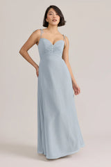 Ellapink Chiffon Dress | Ready To Ship | French Blue