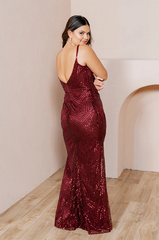 Ellapink Geo Sequin Dress | Made To Order