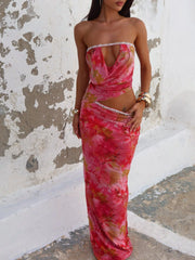 UMA MAXI DRESS PINA COLADA