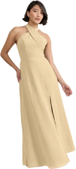 Ellapink Chiffon Dress | Ready To Ship | Pale Yellow