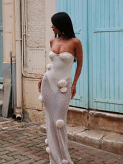 ANIKA MAXI DRESS IVORY