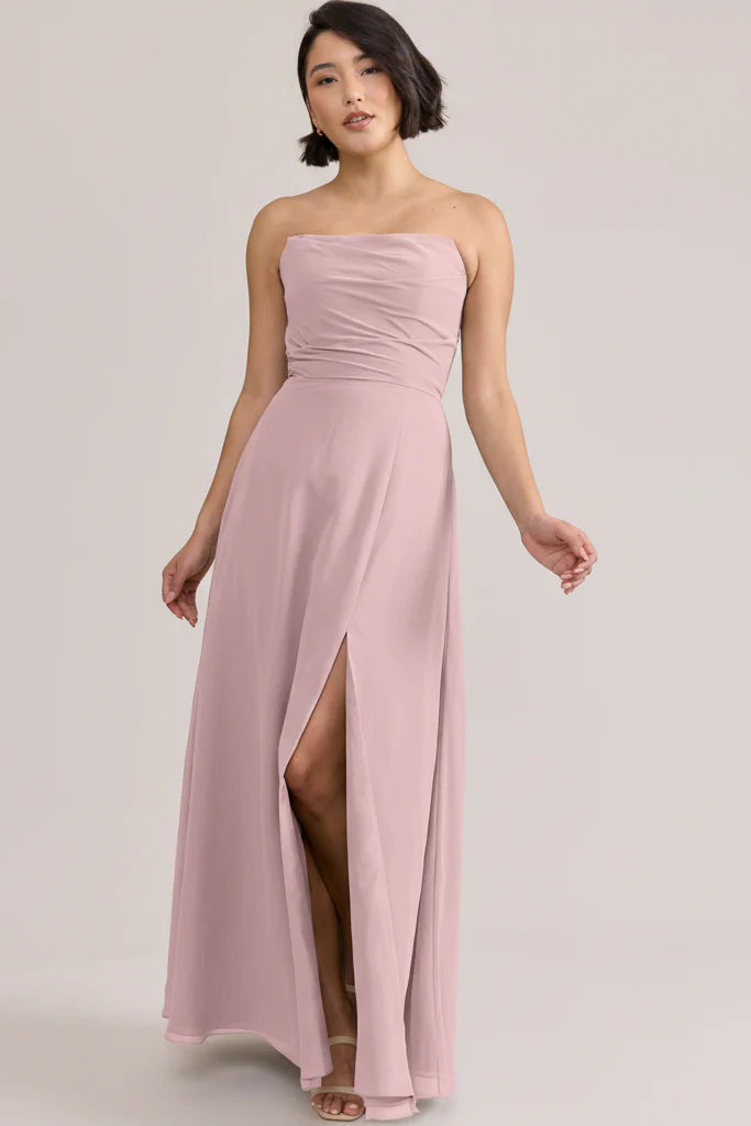 Ellapink Chiffon Dress | Ready To Ship | Perfect Pink