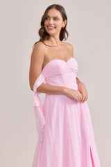 Ellapink Convertible Chiffon Dress | Made To Order