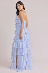 Chiffon Floral Print Dress | Made To Order