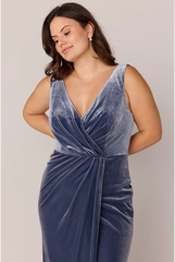 Ellapink Velvet Dress | Made To Order