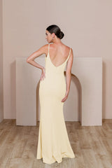 Ellapink Crepe Dress | Made To Order