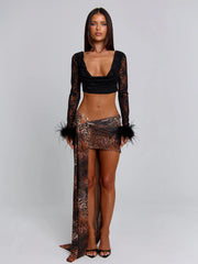 LUNER MAXI SKIRT TEENA