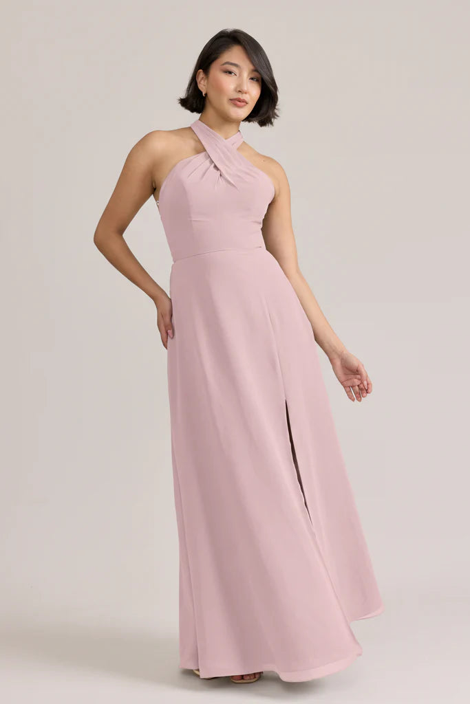 Ellapink Chiffon Dress | Ready To Ship | Perfect Pink
