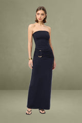 Trim Maxi Dress