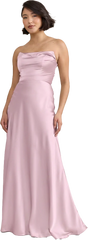 Ellapink Satin Dress | Ready To Ship | Perfect Pink