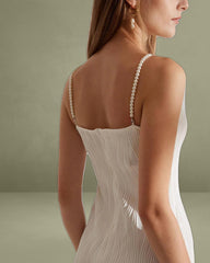 The Water Ripple Textured Cami Dress