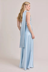 Ellapink Satin Dress | Made To Order