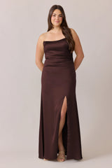 Ellapink Satin Dress | Made To Order