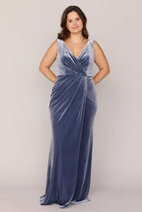 Ellapink Velvet Dress | Made To Order