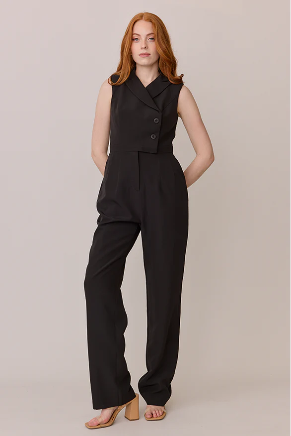 Ellapink Crepe Jumpsuit | Made To Order