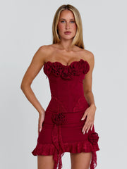 Ellapink EVELANE TOP RED